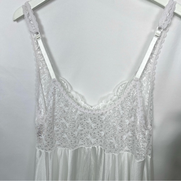 Vintage Sheer Lace Slip Dress - Picture 5 of 7